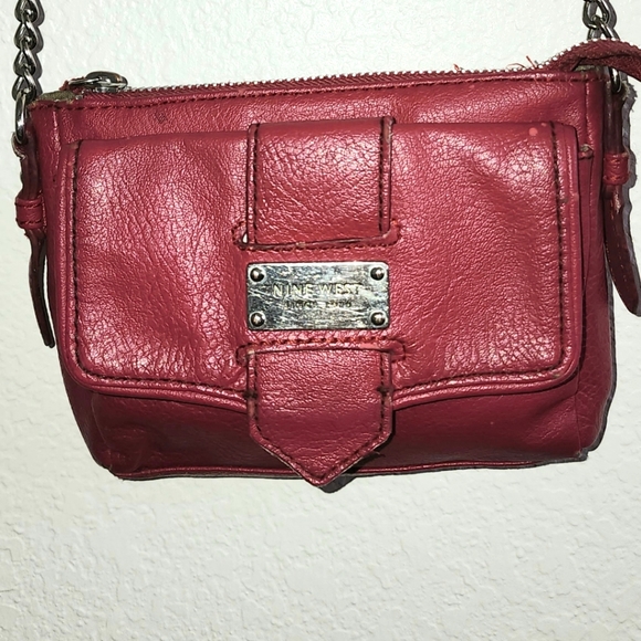 Nine West Handbags - 2 for $25 Cute Nine West Red Vintage Small Crossbody Bag